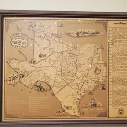 Dr Eugene Clark Library - A map of native Americans