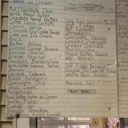 Annie's Carousel - Ice cream flavors