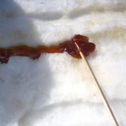 Sugar Moon Farm - Making maple candy