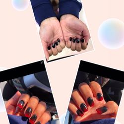 Golden Nail - Ombre nails