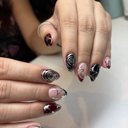 Sophie’s Nail Studio - Acrylic set with gel and nail art