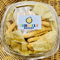 Loblolly Bakery - Cheese straws yum yum yum...