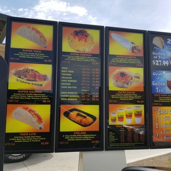 Taco Casa - Menu - Mexican Near Me - Duncan, Oklahoma Taco Casa - Menu - Mexican Near Me - Duncan, Oklahoma