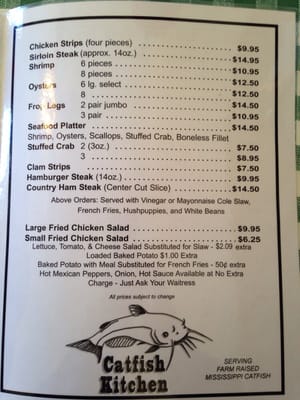 Menu photo 2 Twin Lakes Catfish Kitchen Burns, TN Menu photo 2 Twin Lakes Catfish Kitchen Burns, TN