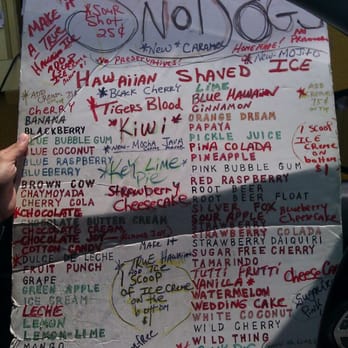 SnoDog's - Extensive menu - Ice Cream & Frozen Yogurt Near Me - Pearland, Texas
