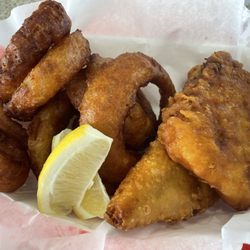 Kirby's Korner Restaurant - Fish and onion rings.