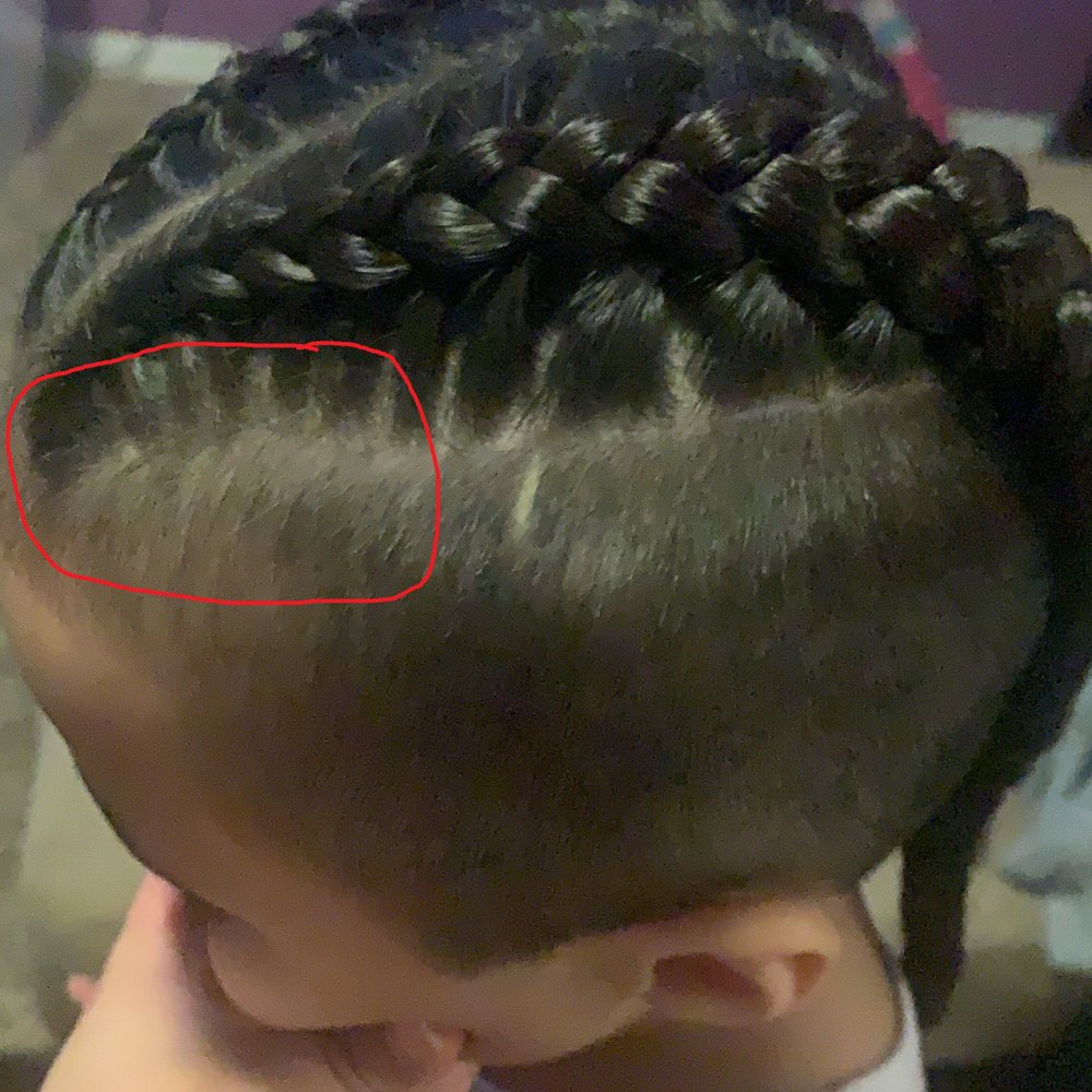 what kind of parting is this???