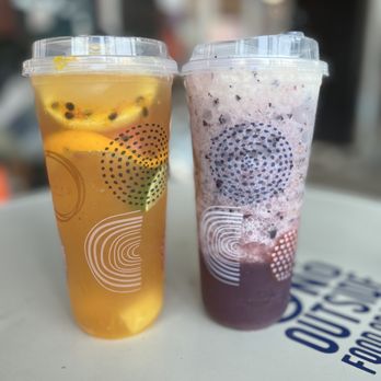 Motto Tea Cafe - Fruit medley and King Grape Tea - Desserts Near Me - Pasadena, California Motto Tea Cafe - Fruit medley and King Grape Tea - Desserts Near Me - Pasadena, California