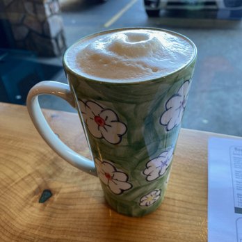 The Rolling Pin Bake and Brew - Huge 20oz Cappuccino! - Bakeries Near Me - Bandon, Oregon The Rolling Pin Bake and Brew - Huge 20oz Cappuccino! - Bakeries Near Me - Bandon, Oregon