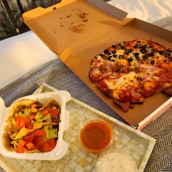 Original Antonio's - Our dinner in bed 5/5 Filet tacos & pizza. - Pizza Near Me - Avalon, California Original Antonio's - Our dinner in bed 5/5 Filet tacos & pizza. - Pizza Near Me - Avalon, California