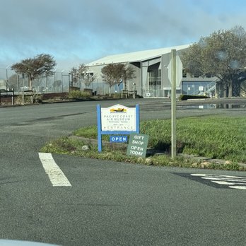 Pacific Coast Air Museum - Pacific Coast Air Museum parking lot entrance - Museums Near Me - Santa Rosa, California