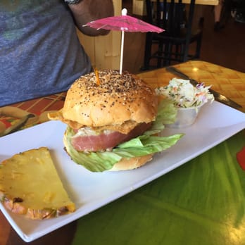 Cheeseburger In Paradise - Ahi sandwich...damn good! - Burgers Near Me - Honolulu, Hawaii Cheeseburger In Paradise - Ahi sandwich...damn good! - Burgers Near Me - Honolulu, Hawaii