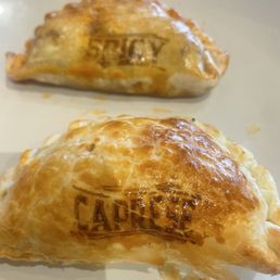 Spicy Empanada and Caprese Empanada