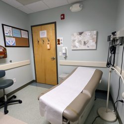 UNC Urgent Care - Inside examination room 3.