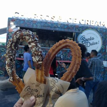 Santo Dulce Churros - Two because you share when you care! :) - Desserts Near Me - Miami, Florida Santo Dulce Churros - Two because you share when you care! :) - Desserts Near Me - Miami, Florida