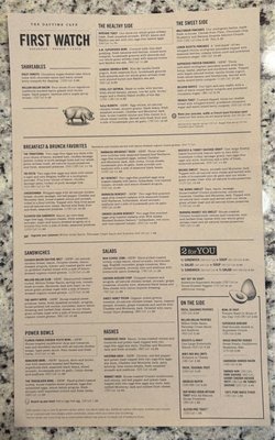 Menu photo 4 First Watch Cape Coral, FL Menu photo 4 First Watch Cape Coral, FL