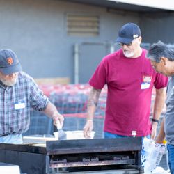 Green Valley Community Church - Volunteers work hard to provide a tasty breakfast every Saturday morning