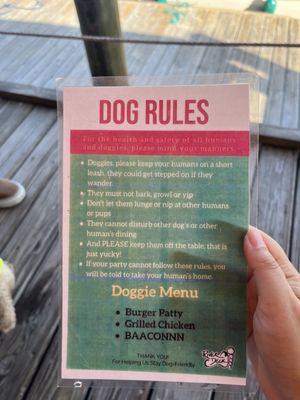 Menu photo 6 River Deck New Smyrna Beach, FL