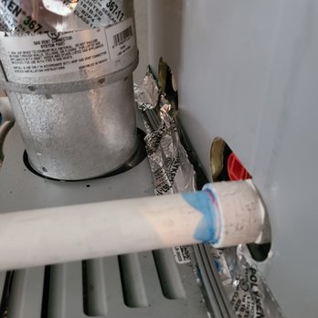 D&C Heating & Air Conditioning - The electric cord is wrapped on top of the machine, which can heat the cord and the cord can melt. - Heating & Air Conditioning/HVAC Near Me D&C Heating & Air Conditioning - The electric cord is wrapped on top of the machine, which can heat the cord and the cord can melt. - Heating & Air Conditioning/HVAC Near Me