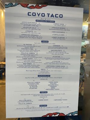 Menu photo 5 Coyo Taco Miami, FL Menu photo 5 Coyo Taco Miami, FL