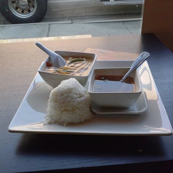 Monster Thai - Red Curry lunch special, my truck parked out front. - Thai Near Me - Sherman Oaks, California Monster Thai - Red Curry lunch special, my truck parked out front. - Thai Near Me - Sherman Oaks, California