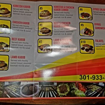 Grill Kabob - Menu - Middle Eastern Near Me - Bethesda, Maryland Grill Kabob - Menu - Middle Eastern Near Me - Bethesda, Maryland