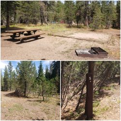 Spicer Meadow Campground - Site #5