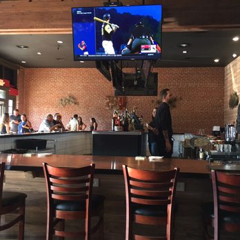 Copper Still Grill - Tv screens facing all directions - New American Near Me - Monrovia, California