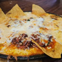 Queso Fundito, greasy bubbly goodness! Queso Fundito, greasy bubbly goodness!