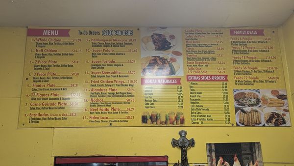 Menu photo 1 Super Pollo Asados San Antonio, TX Menu photo 1 Super Pollo Asados San Antonio, TX