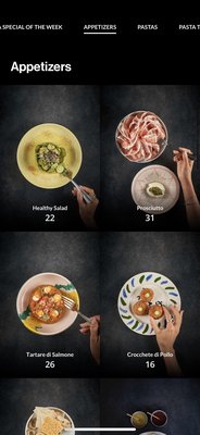 A Pasta Bar by null