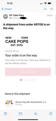 NY Cake Pops by null