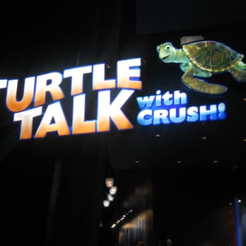 Turtle Talk with Crush - Amusement Parks Near Me - Anaheim, California