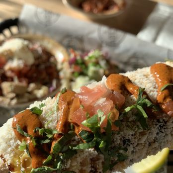 Taberna Street Tacos - Close up of elote - Mexican Near Me - Minneapolis, Minnesota Taberna Street Tacos - Close up of elote - Mexican Near Me - Minneapolis, Minnesota