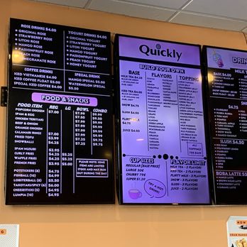 Quickly - Menu p2 - Bubble Tea Near Me - Vallejo, California Quickly - Menu p2 - Bubble Tea Near Me - Vallejo, California