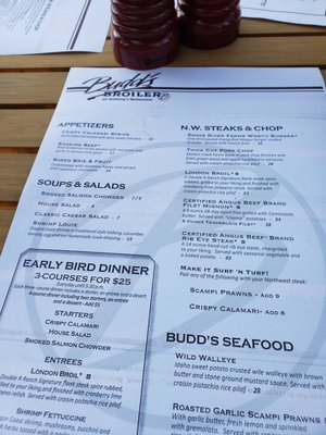 Menu photo 4 Budd's Broiler Richland, WA