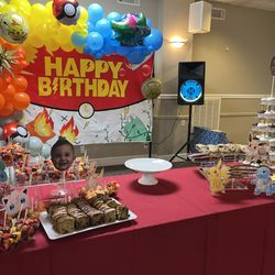 Knights of Columbus - Dessert table and decorations