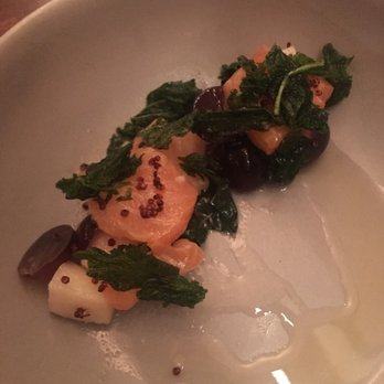 Uchi Dallas - Some house salad they just brought out for us - NOMS - Japanese Near Me - Dallas, Texas