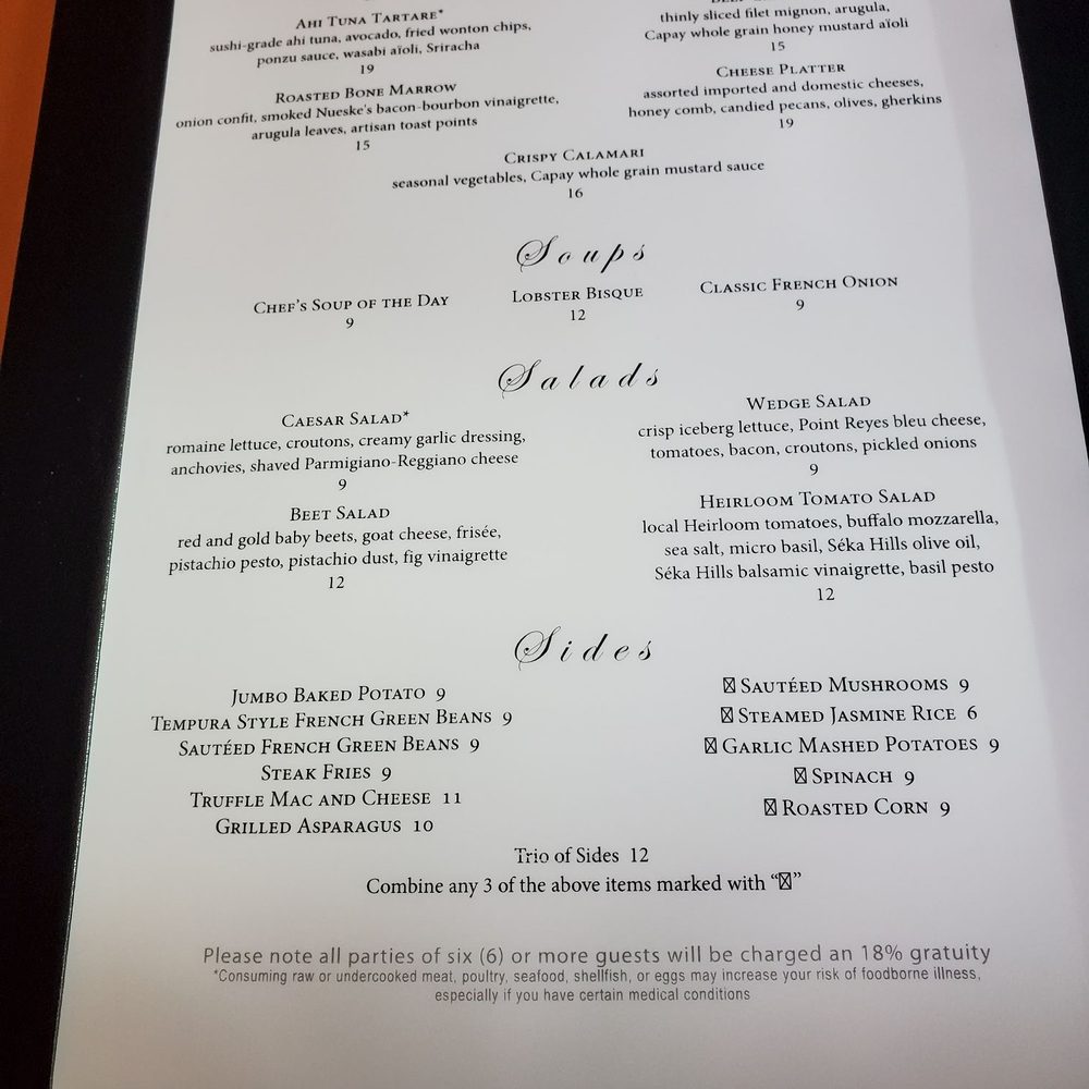 C2 Steak & Seafood - Steakhouses Near Me - Brooks, California