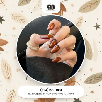 Augusta Nails - Enjoy the peaceful vibe of autumn with a relaxing nail appointment. We can't wait to see you! - Nail Salons Near Me - Greenville, South Carolina
