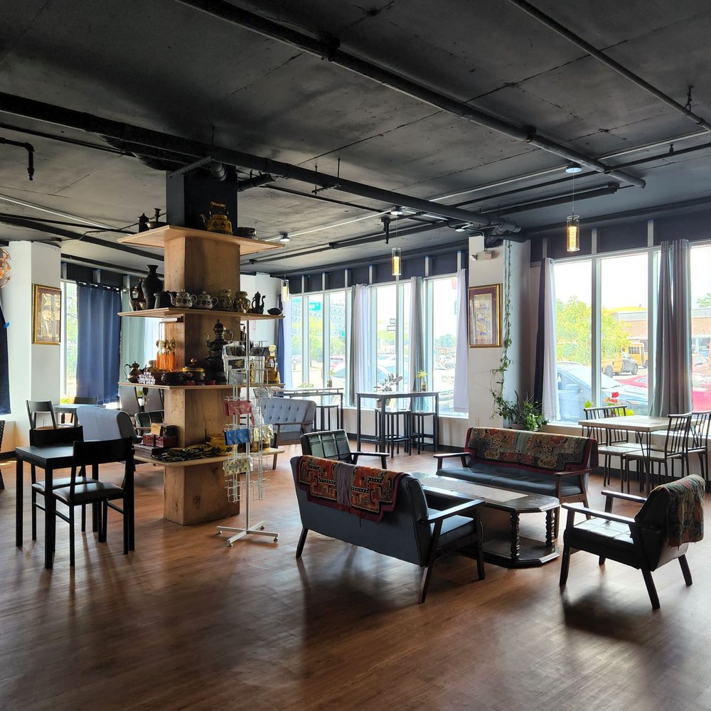 Arya - a large open space with lots of windows - Cafes Near Me - Elmhurst, New York