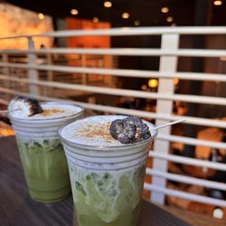 Lee’s Coffee - Sweet potatoe casserole matcha