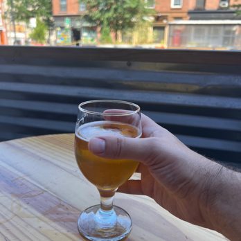 BierWax - A $9 half pint of 3.8% lager - Beer Bar Near Me - Brooklyn, New York