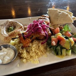 Chicken Kebab Plate