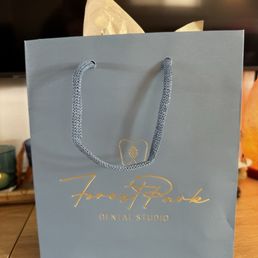 They sent me home with a cute bag of goodies after my first appointment.