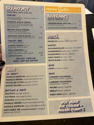 Menu photo 7 Tortas Frontera Chicago, IL