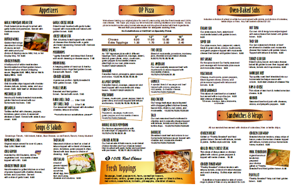 Menu photo 3 The Other Place Evansdale, IA Menu photo 3 The Other Place Evansdale, IA