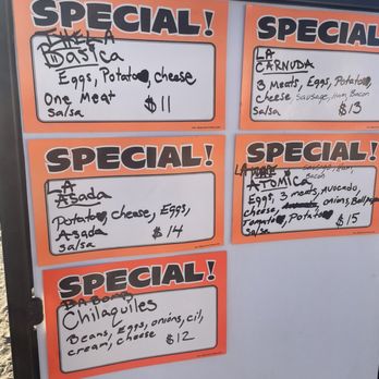 Da Bomb Fish Taco - Breakfast menu - Tacos Near Me - Palmdale, California