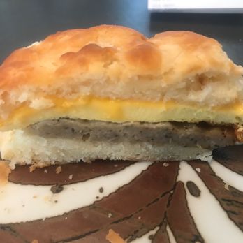 TXB - Sausage egg and cheese biscuit - yummy yummy - Gas Stations Near Me - CottonwoodShores, Texas