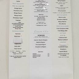 Menu Menu